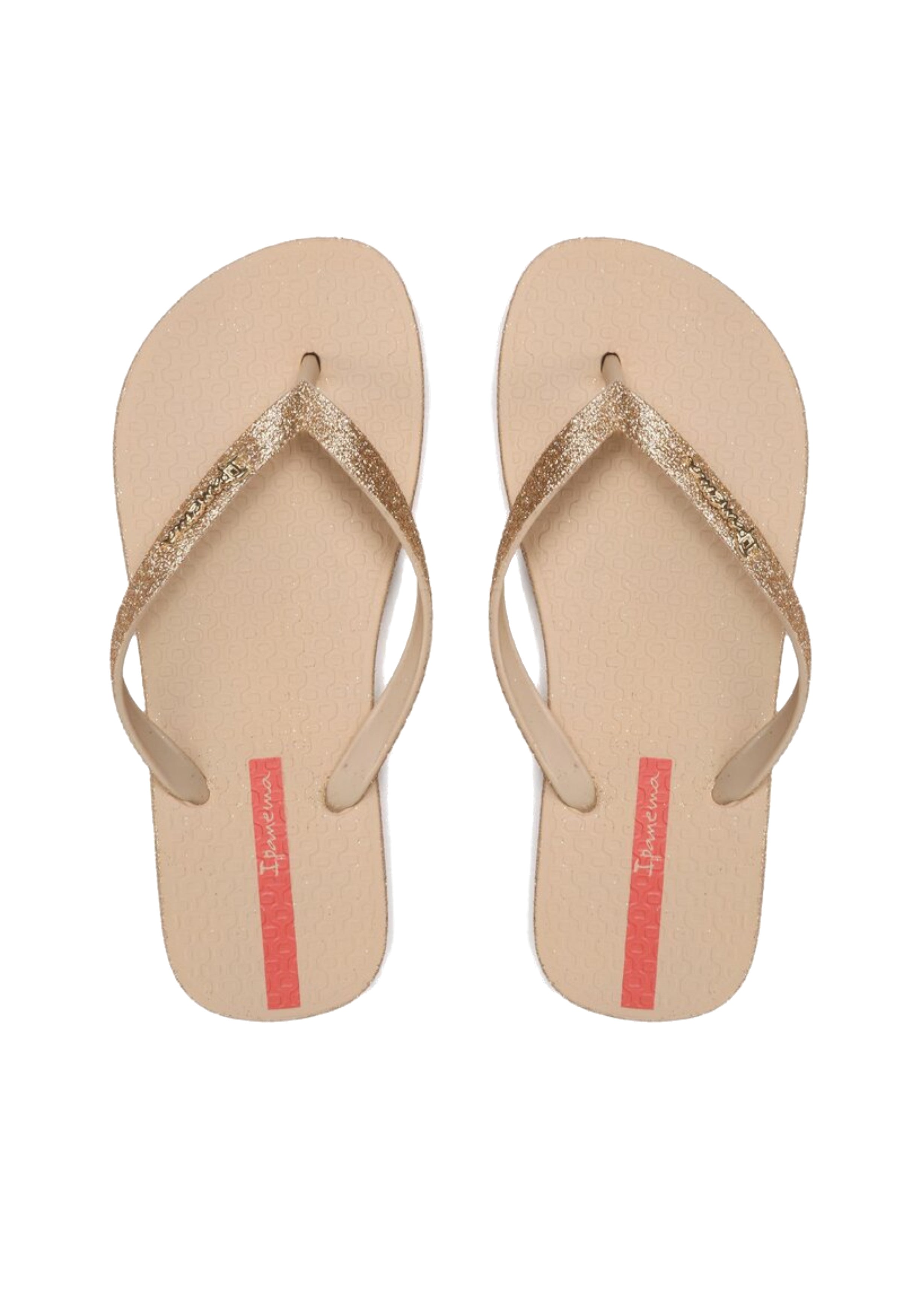 CIABATTE-INFRADITO Beige/oro Ipanema