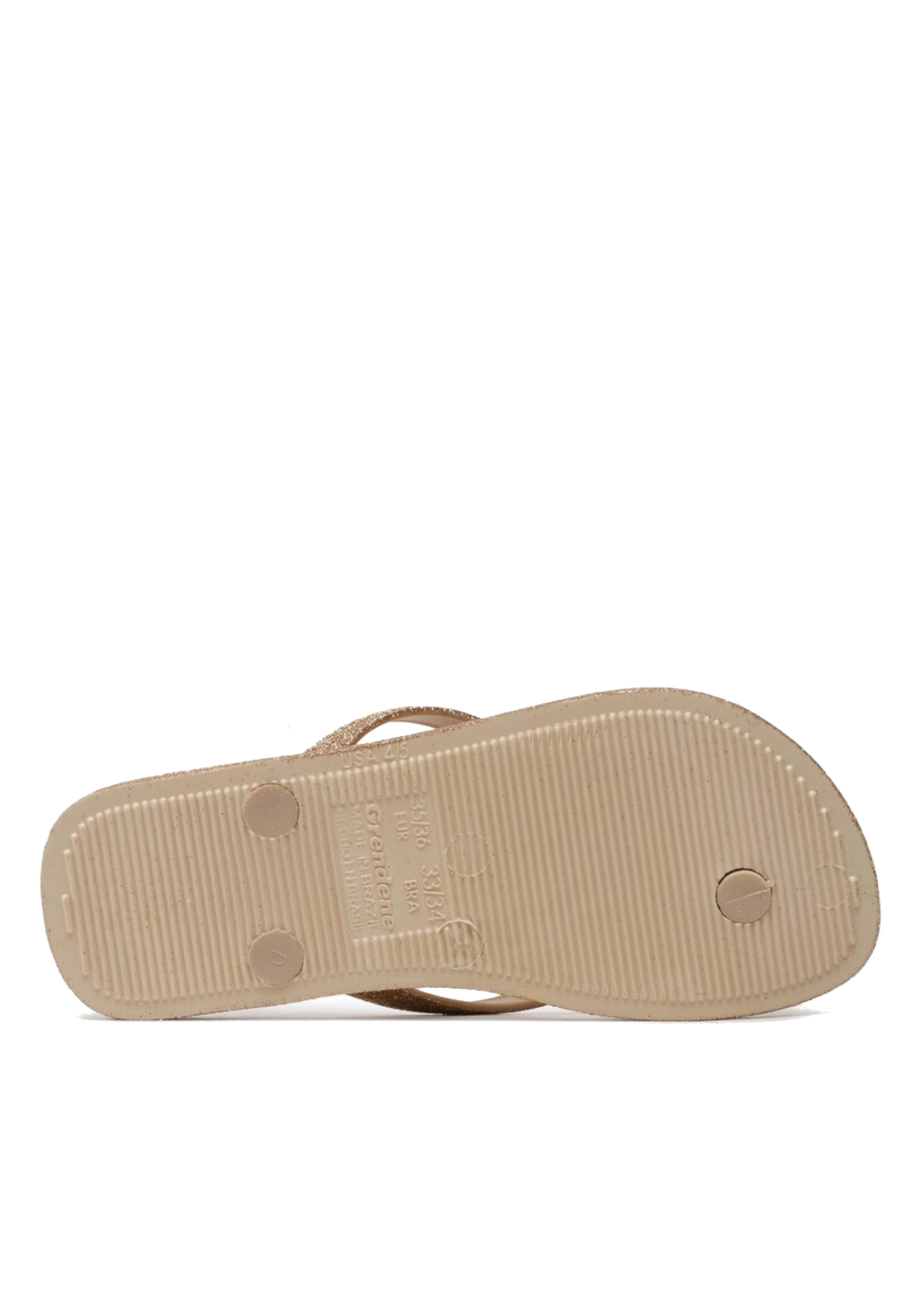 CIABATTE-INFRADITO Beige/oro Ipanema