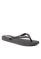 CIABATTE-INFRADITO Nero/argento Ipanema