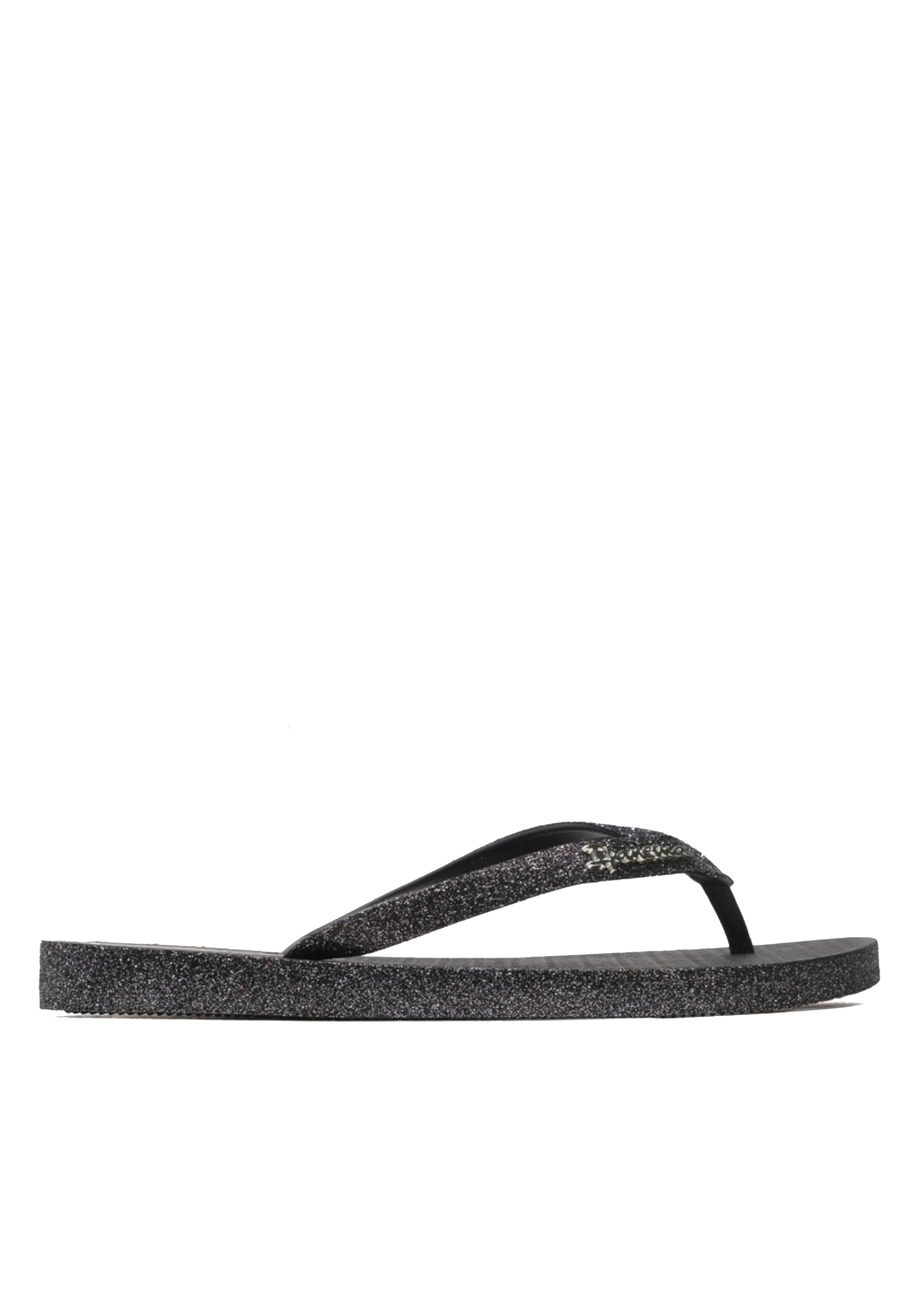 CIABATTE-INFRADITO Nero/argento Ipanema