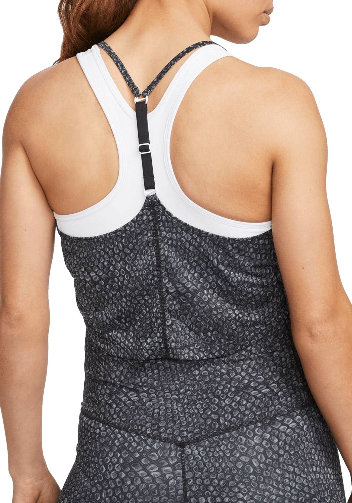 TOP PALESTRA Nero/grigio Nike