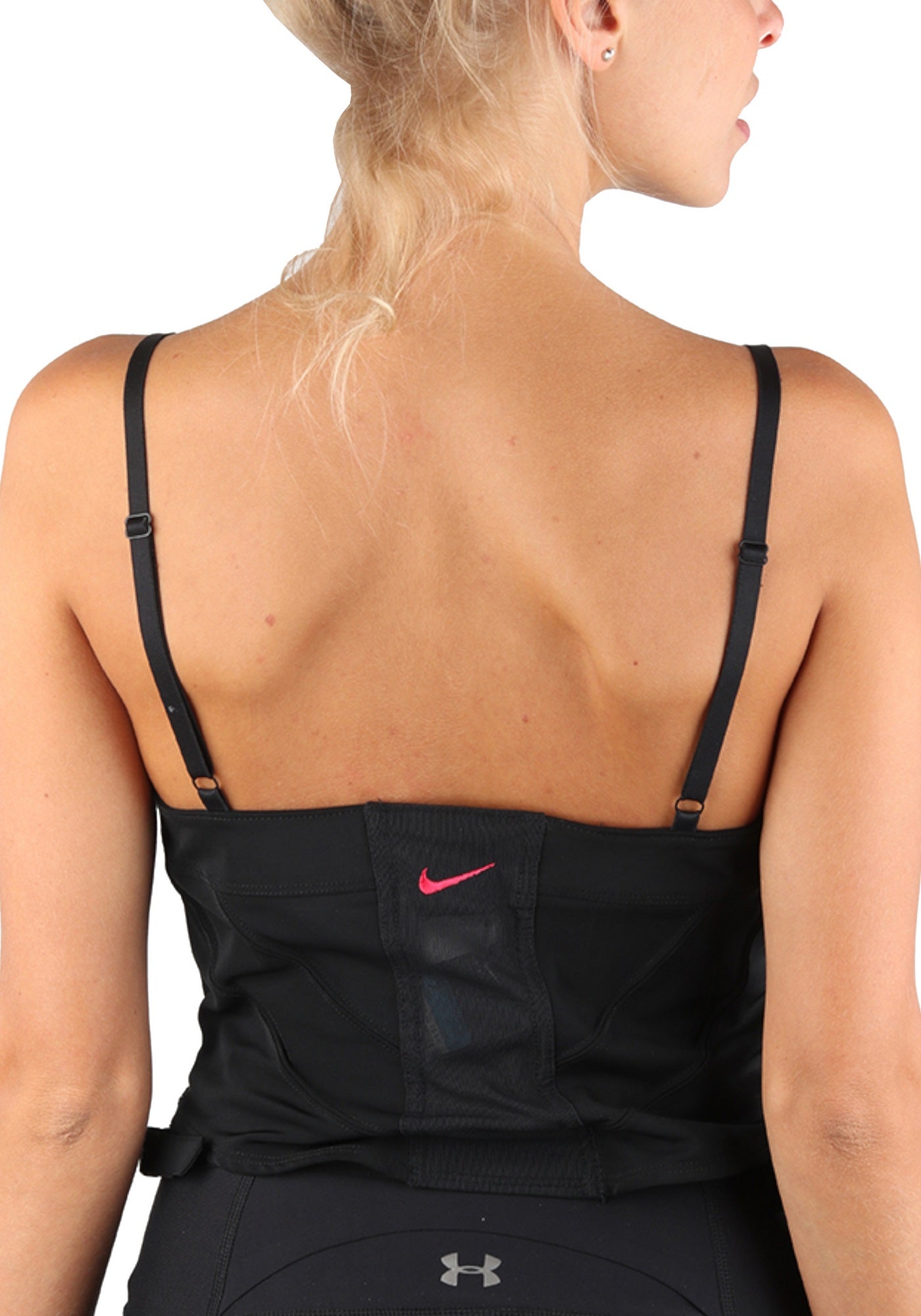 TOP PALESTRA Nero Nike