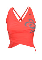 TOP PALESTRA Rosso Nike