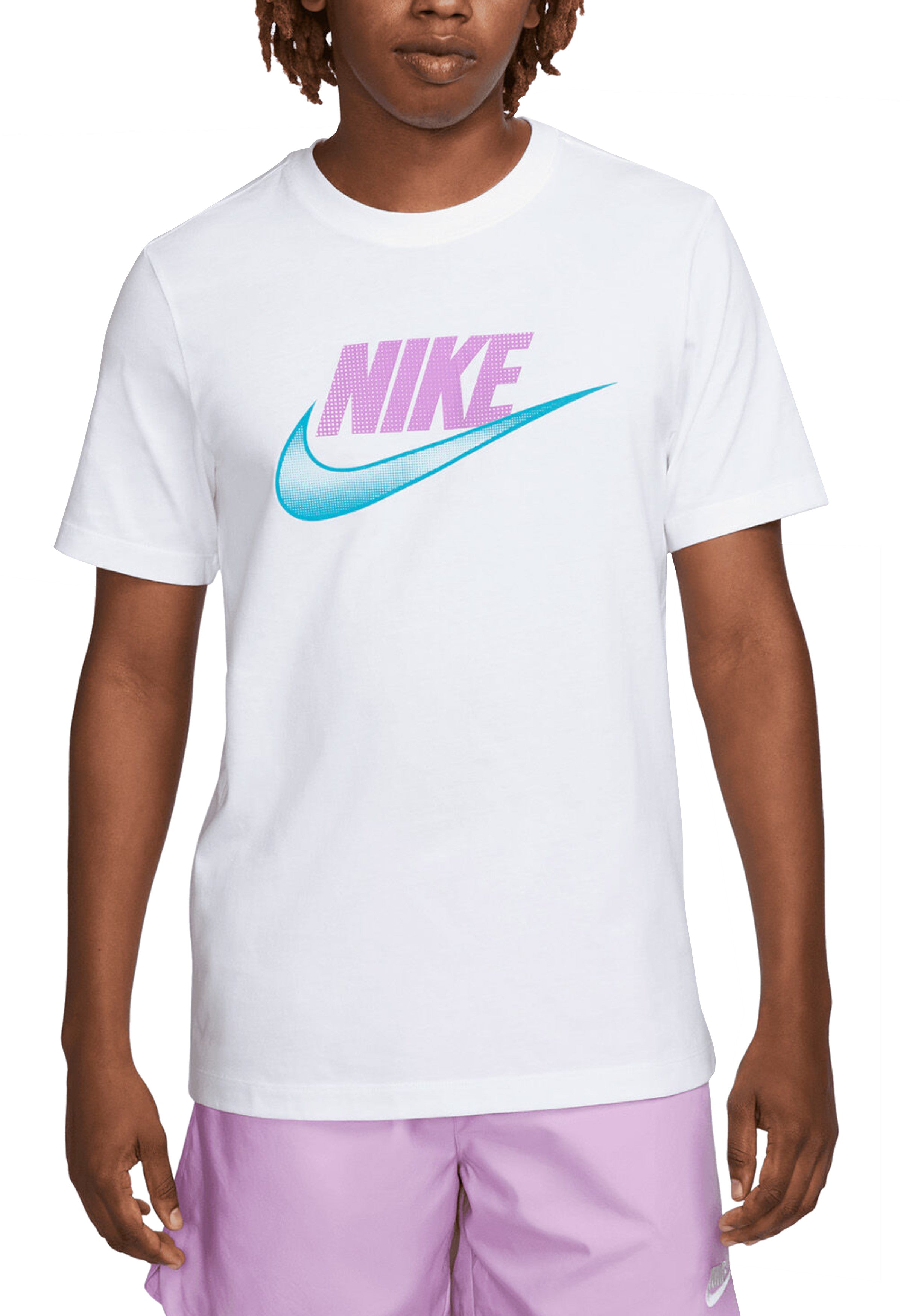 T-SHIRT E CANOTTE Bianco/viola Nike