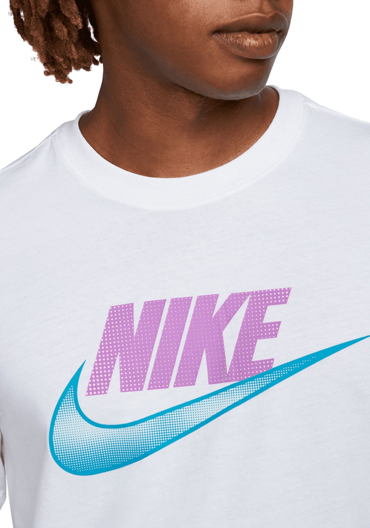 T-SHIRT E CANOTTE Bianco/viola Nike