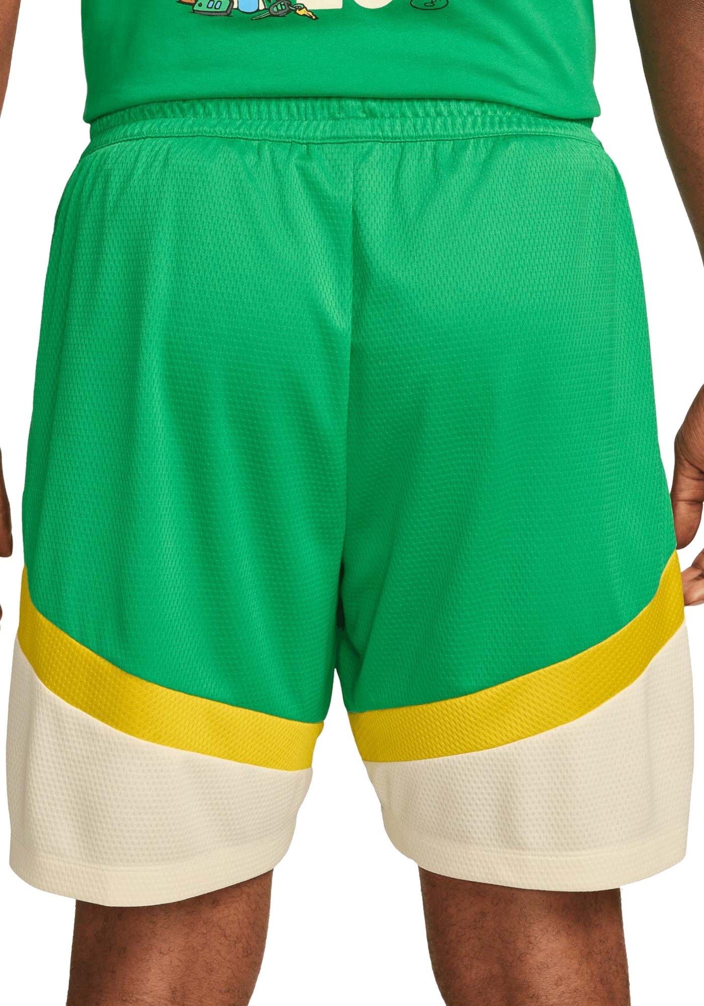 PANTALONCINI Verde/giallo Nike