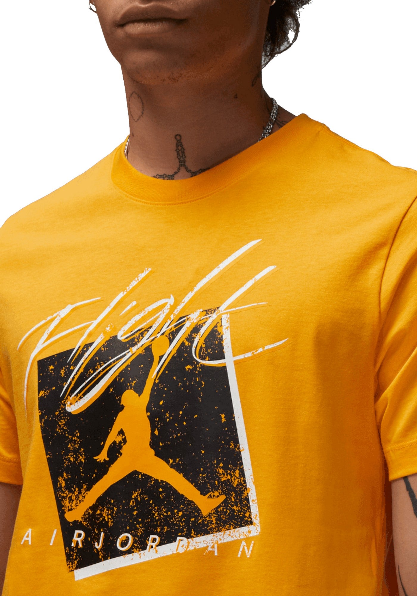 T-SHIRT E CANOTTE Arancio/nero Nike