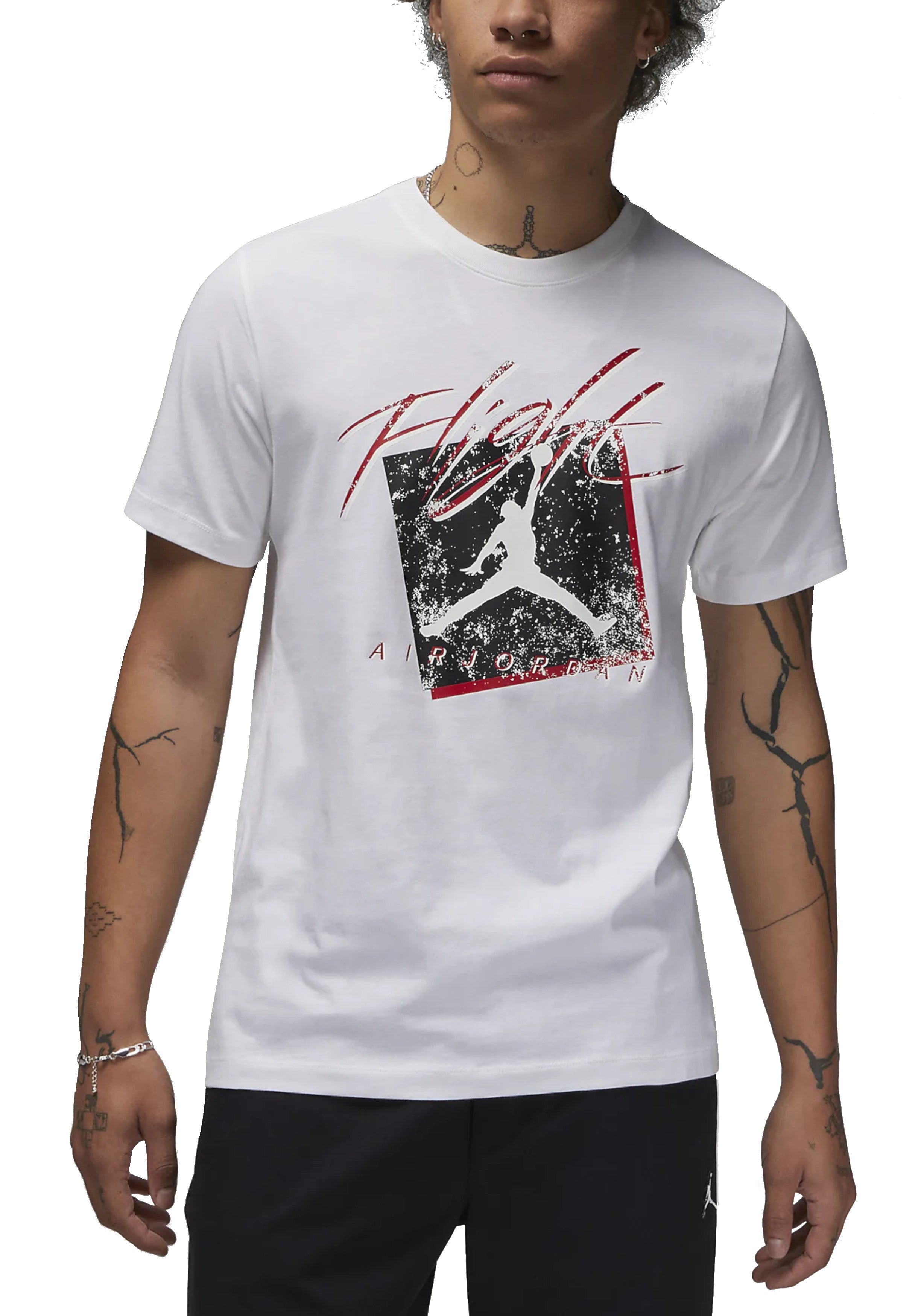 T-SHIRT E CANOTTE Bianco/nero/rosso Nike