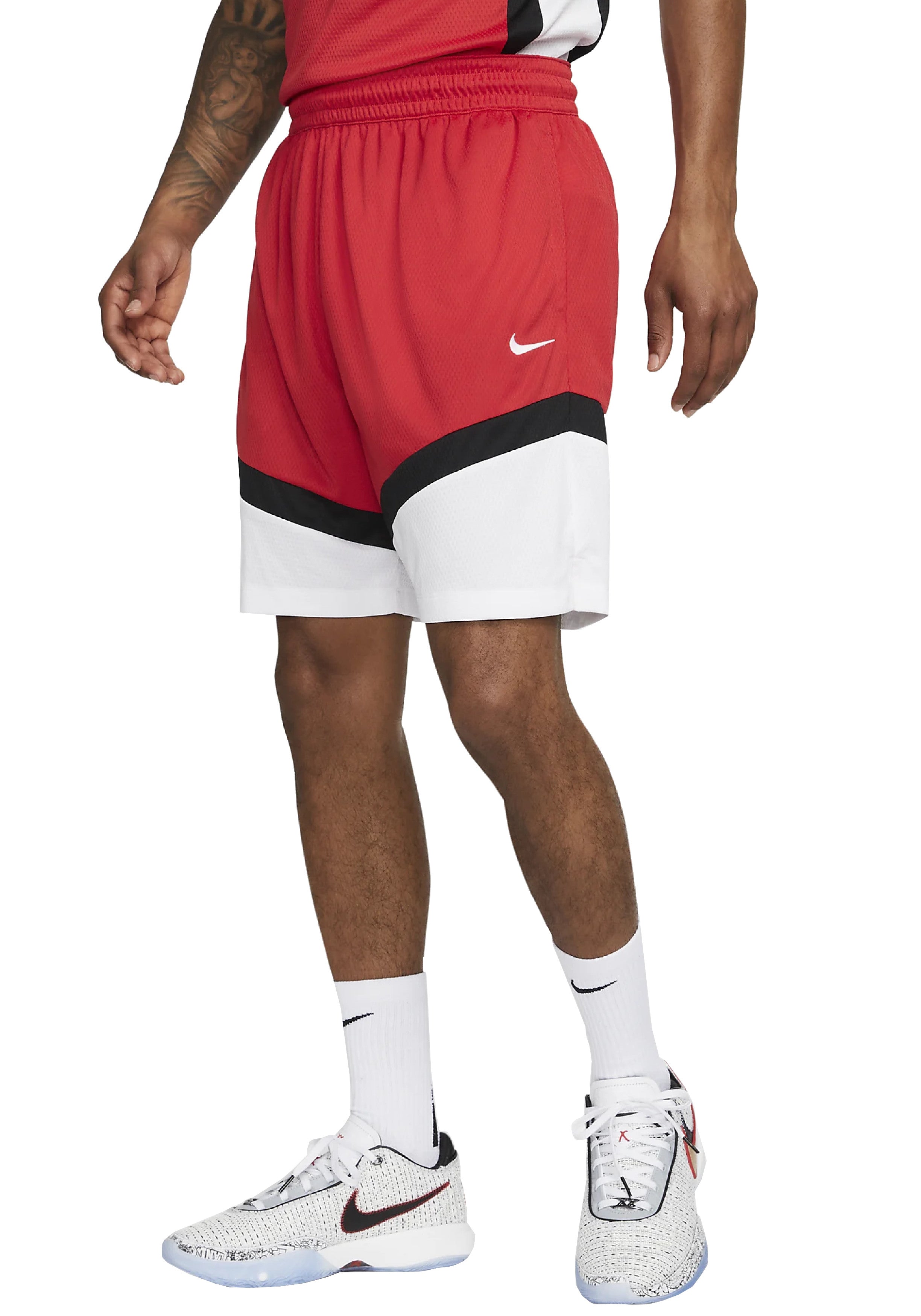 PANTALONCINI Rosso/bianco Nike