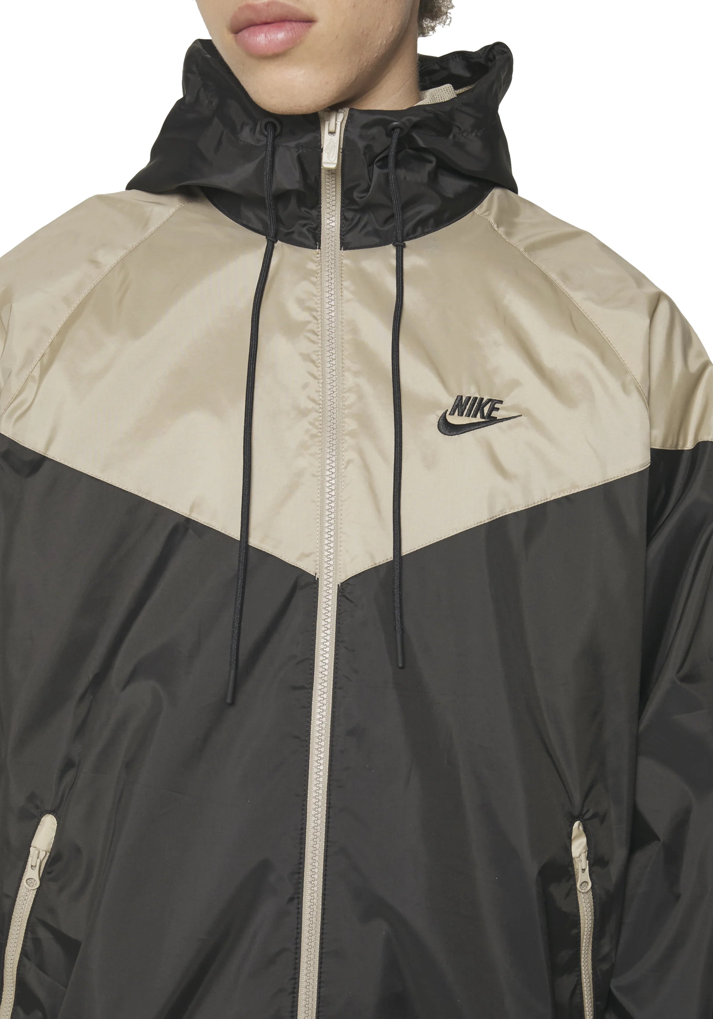 GIUBBINI E GIACCHE Nero/beige Nike