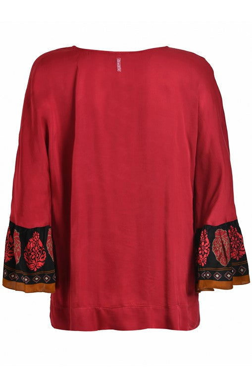 CAMICIE Bordeaux Deha