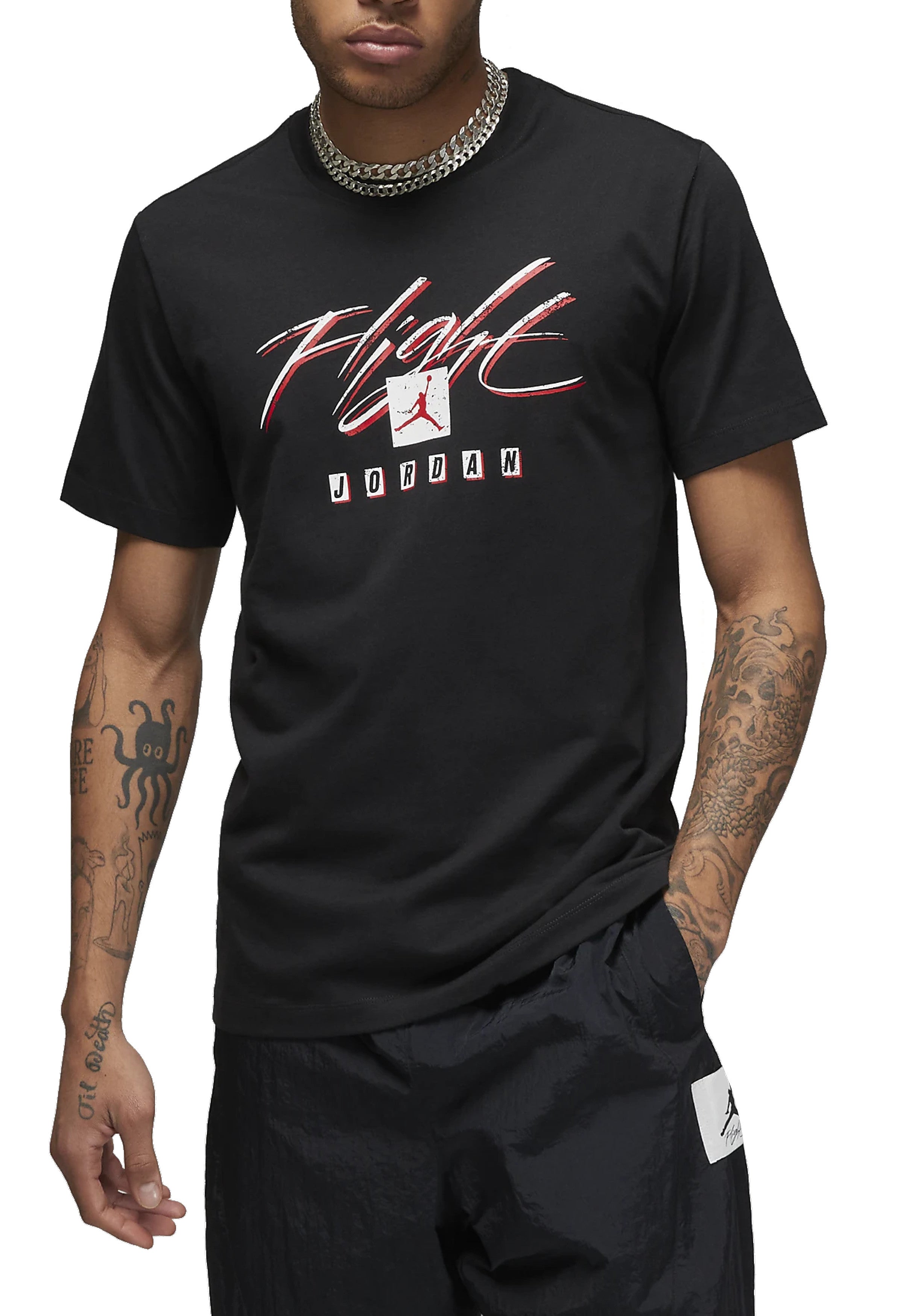 T-SHIRT E CANOTTE Nero/rosso Nike