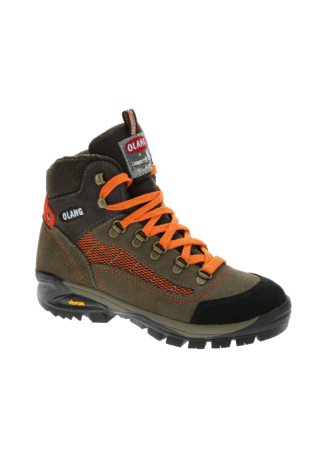 SCARPE Marrone/arancio Olang