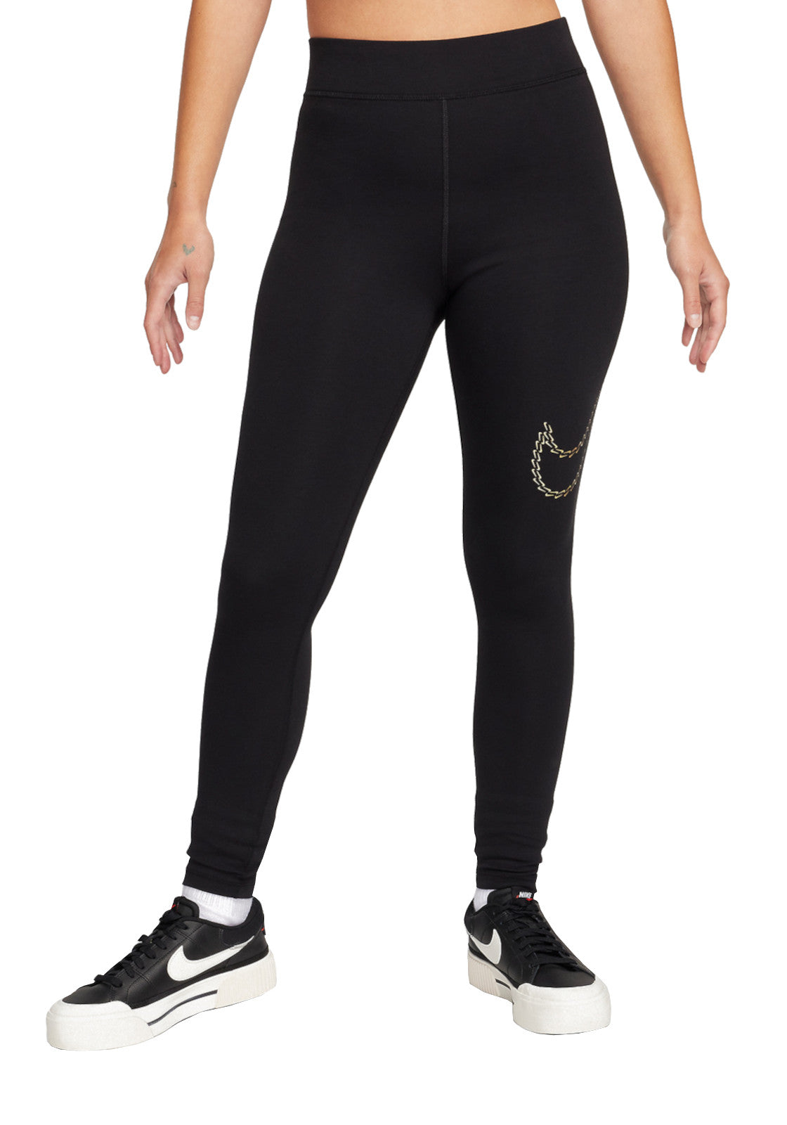 PANTALONI Nero/oro Nike