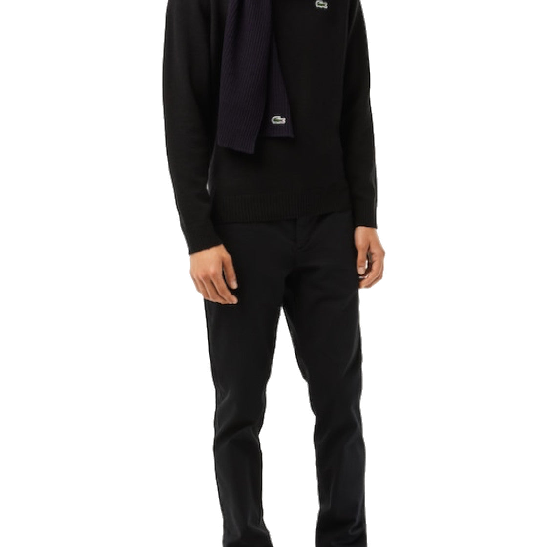 MAGLIONI E POLO Nero Lacoste