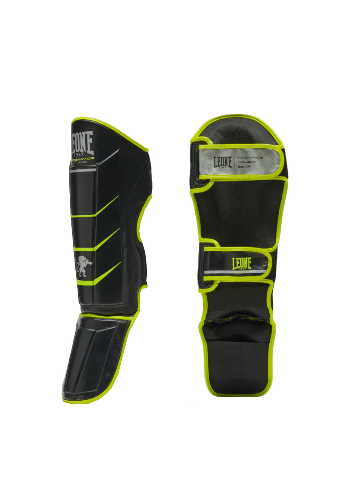 BOXE-KARATE-JUDO Nero/verde Fluo Leone