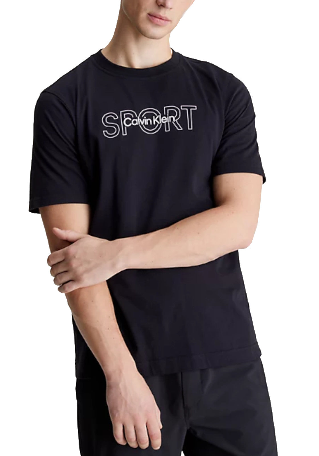 T-SHIRT E CANOTTE Nero/bianco Calvin Klein