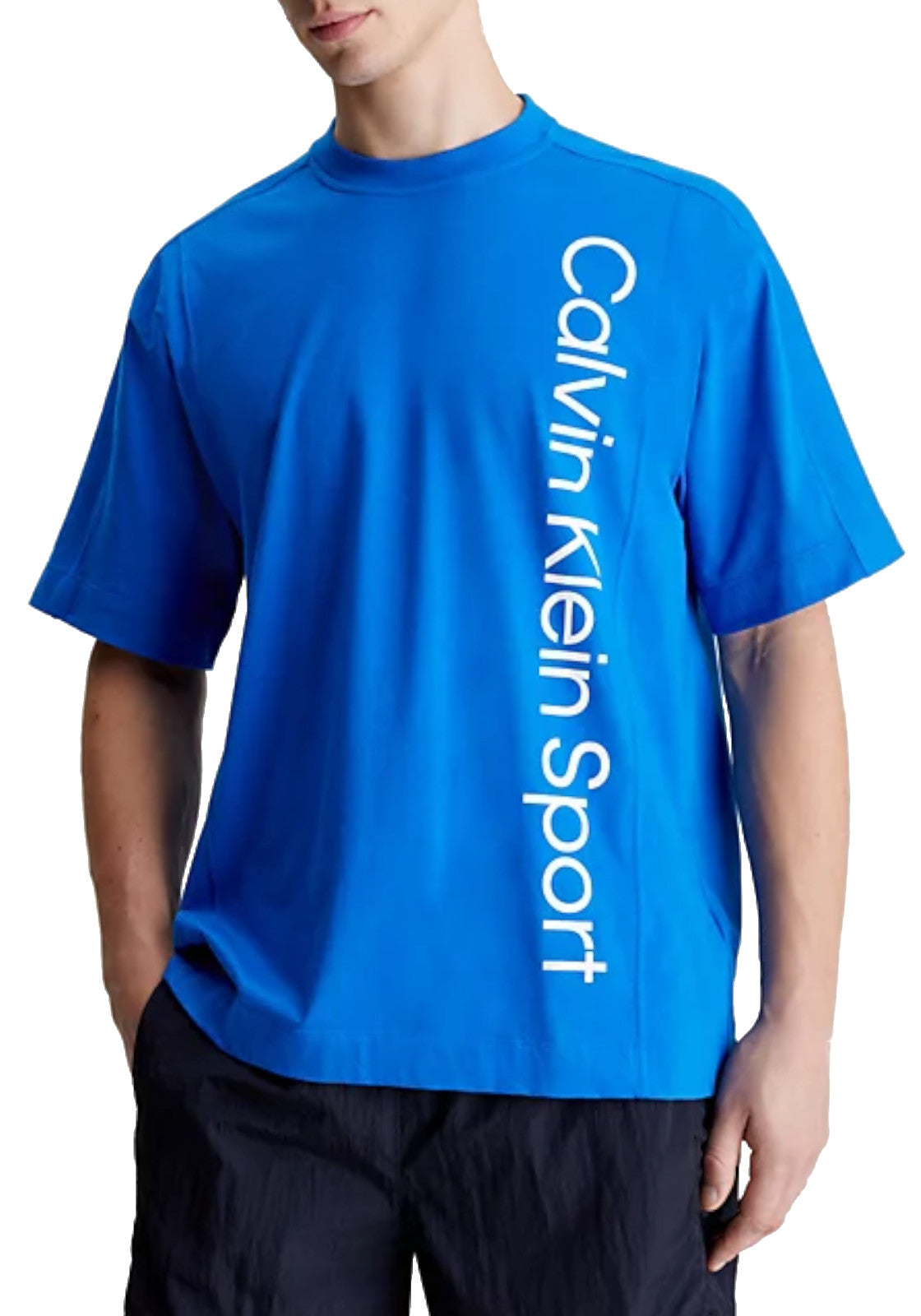 T-SHIRT E CANOTTE Blu/bianco Calvin Klein