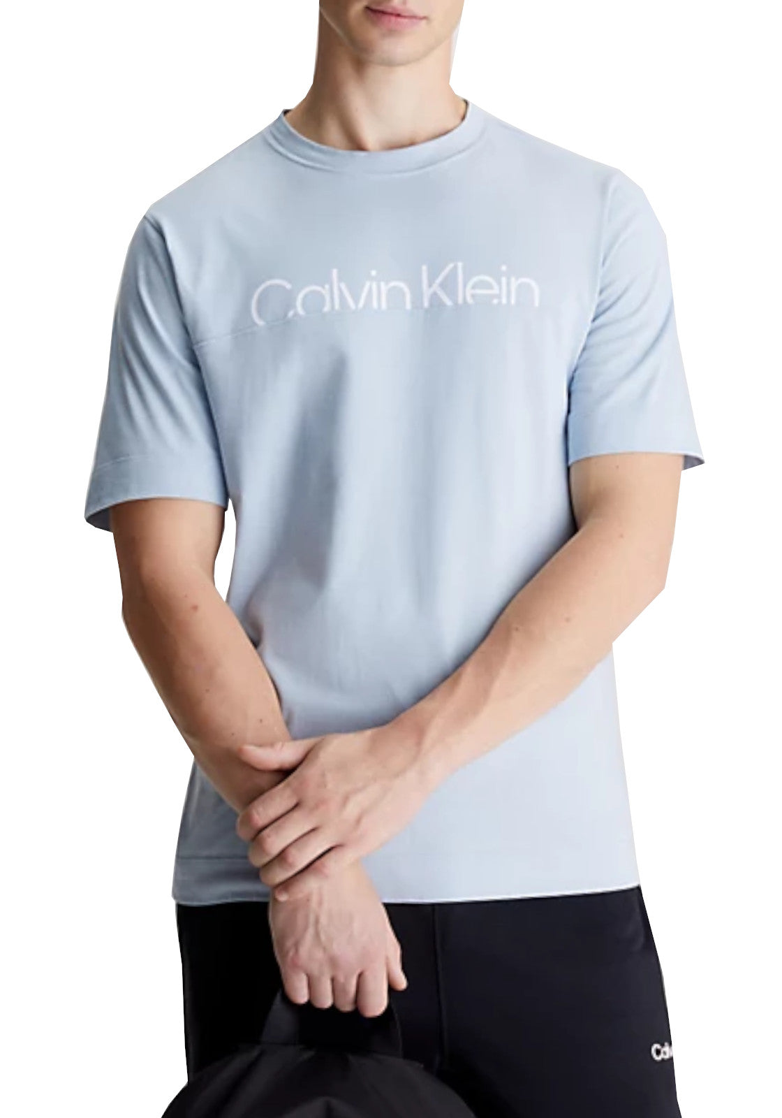 T-SHIRT E CANOTTE Celeste/bianco Calvin Klein