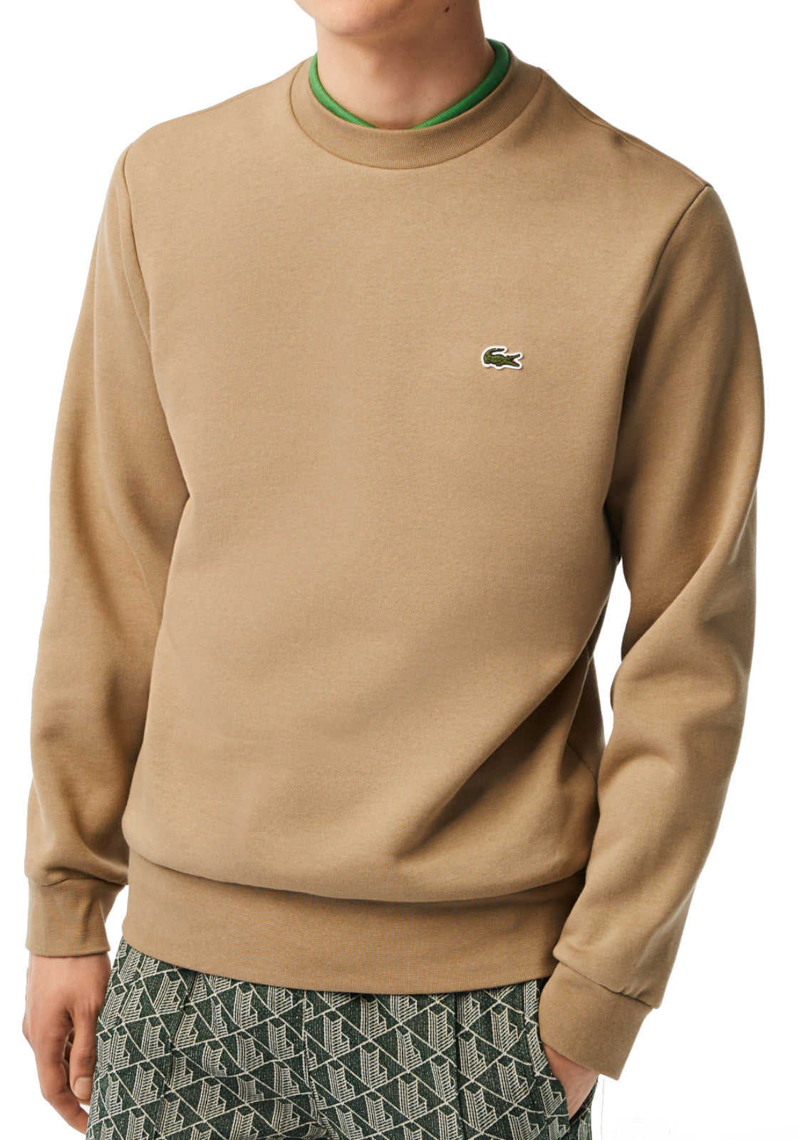 MAGLIONI E POLO Beige Lacoste