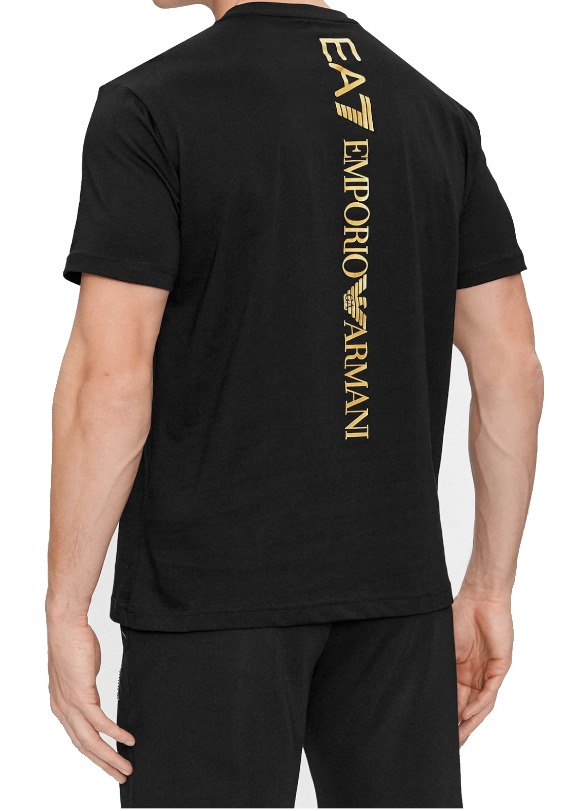 T-SHIRT E CANOTTE Nero/oro Ea7