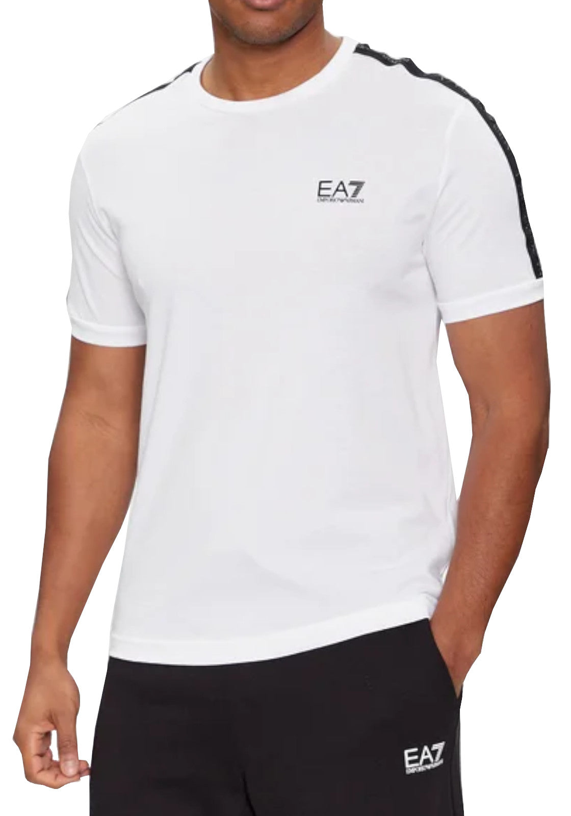T-SHIRT E CANOTTE Bianco/nero Ea7