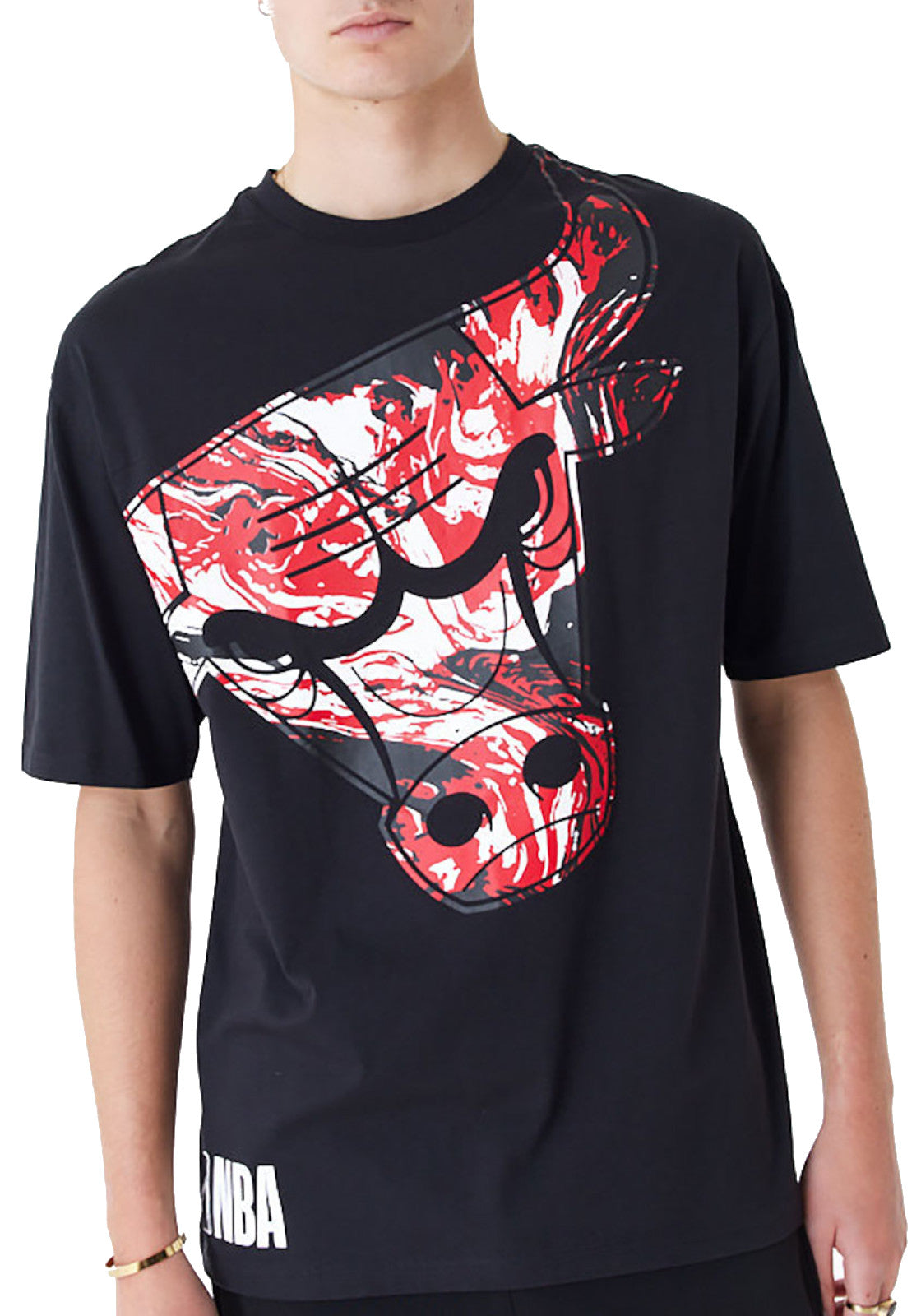 T-SHIRT E CANOTTE Nero/rosso New Era