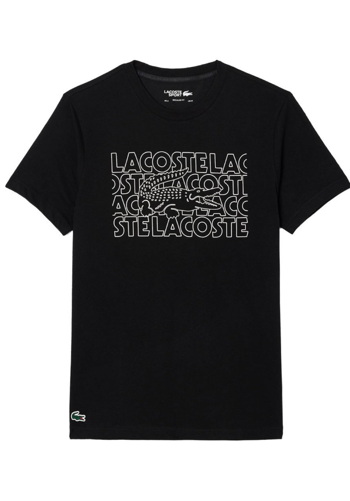 T-SHIRT E CANOTTE Nero/bianco Lacoste