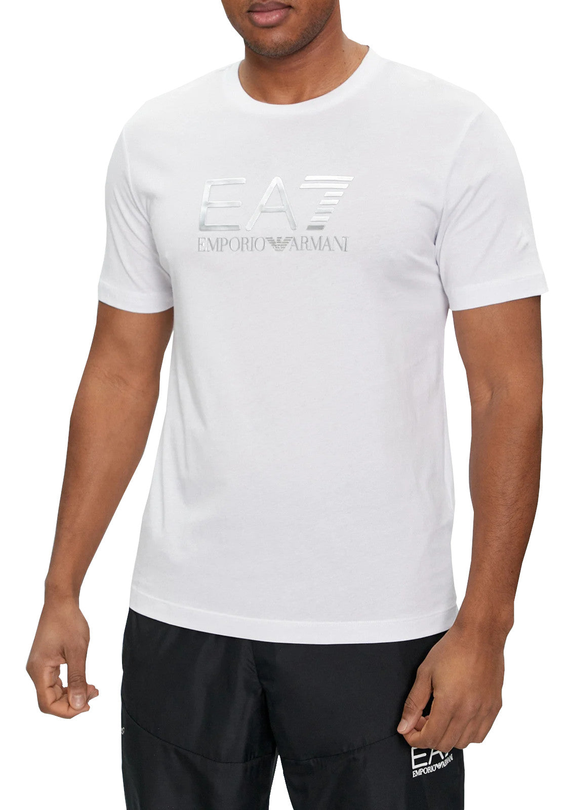 T-SHIRT E CANOTTE Bianco/argento Ea7