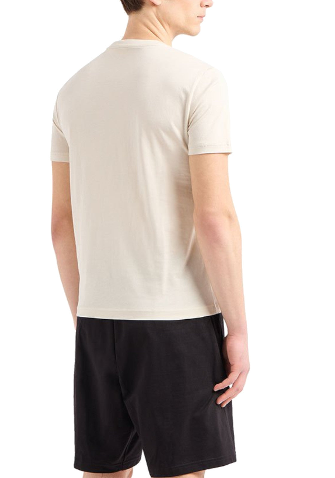 T-SHIRT E CANOTTE Beige/nero Ea7