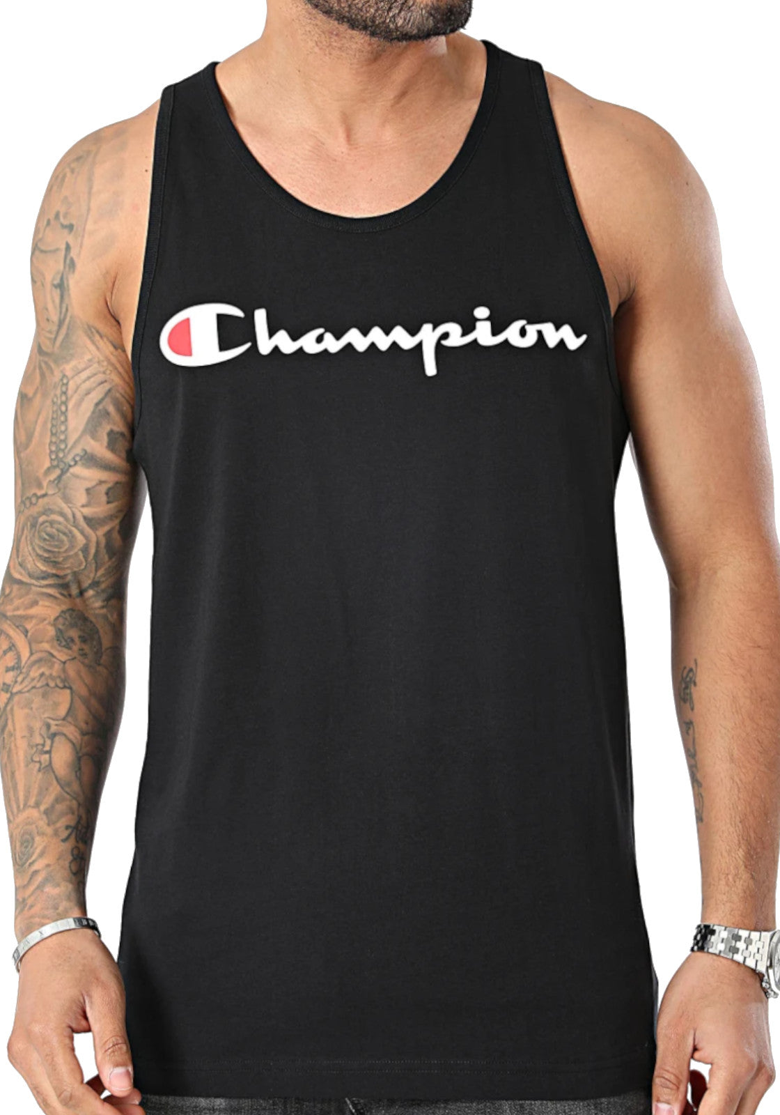 T-SHIRT E CANOTTE Nero Champion