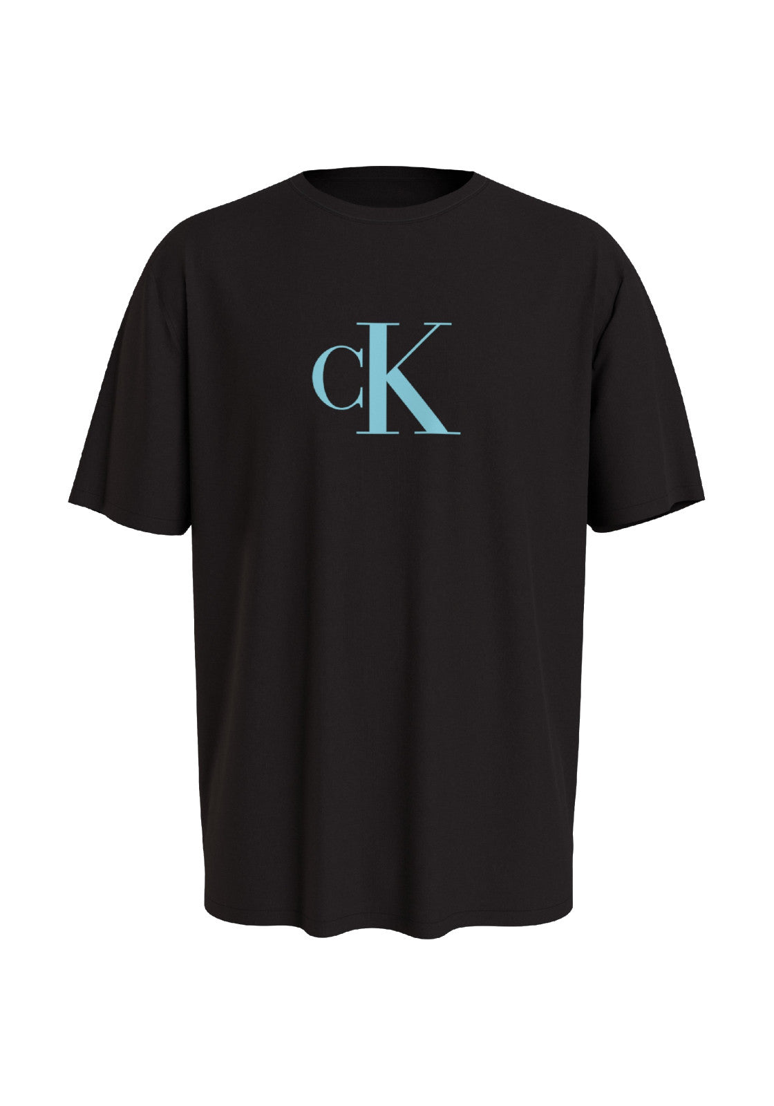 T-SHIRT E CANOTTE Nero/celeste Calvin Klein