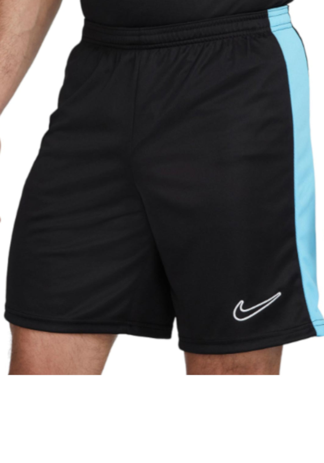 PANTALONCINI Nero/celeste Nike