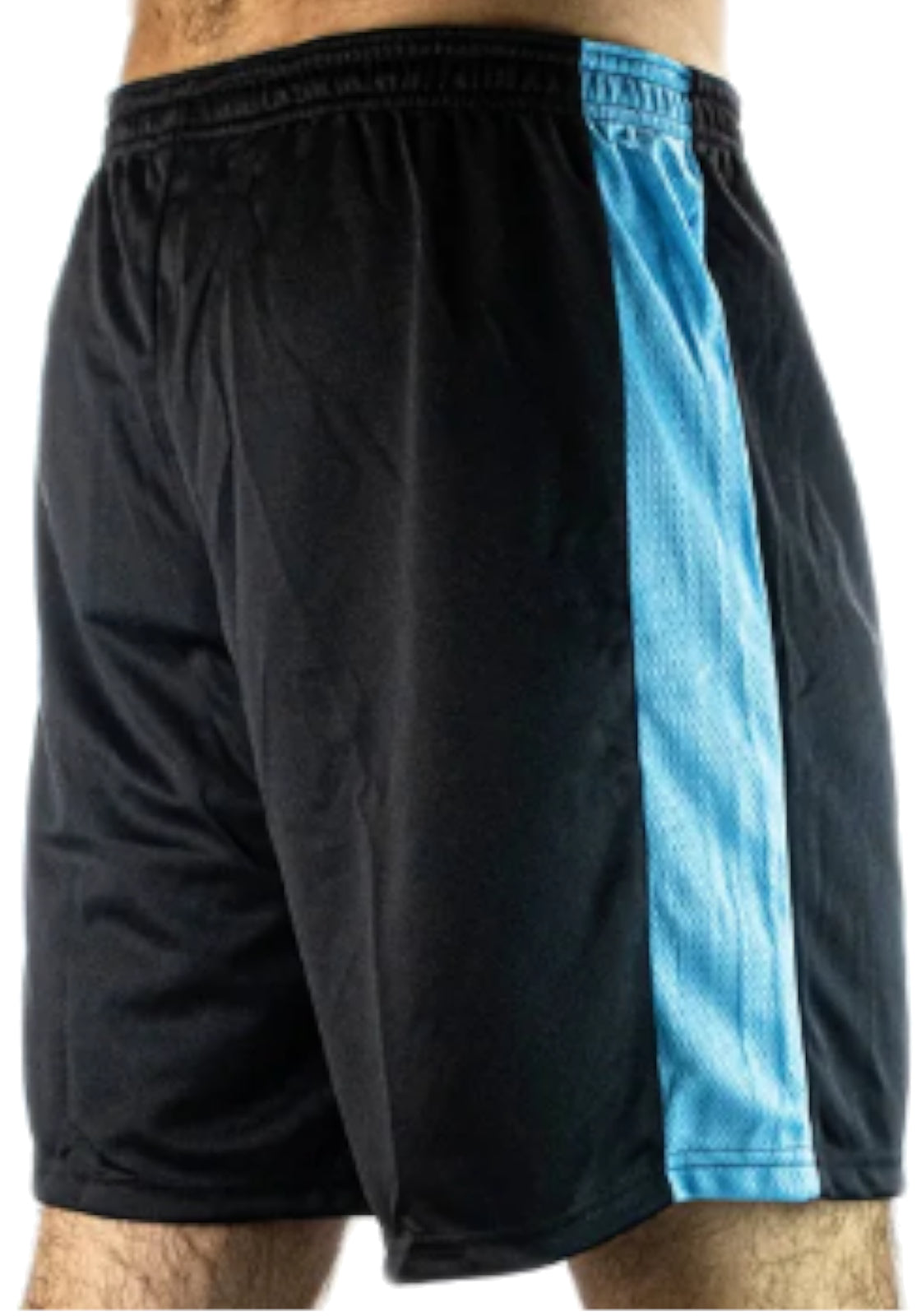 PANTALONCINI Nero/celeste Nike