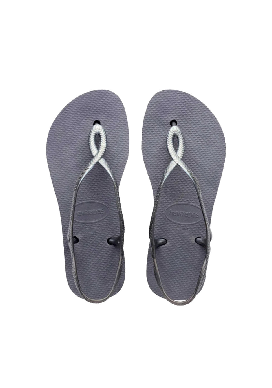 CIABATTE-INFRADITO Argento Havaianas