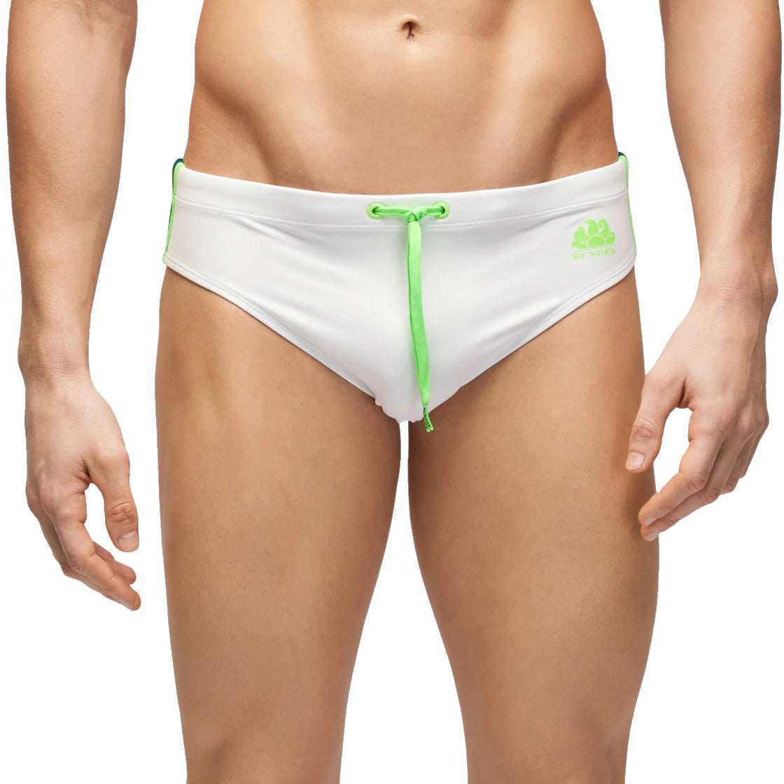 COSTUMI Bianco/verde Sundek