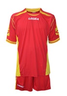 CALCIO Rosso/giallo Legea