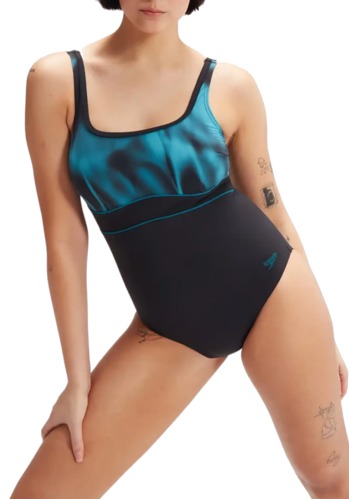 COSTUMI Nero/blu Speedo