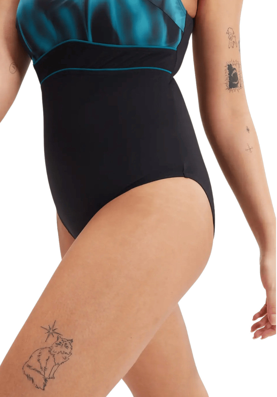 COSTUMI Nero/blu Speedo