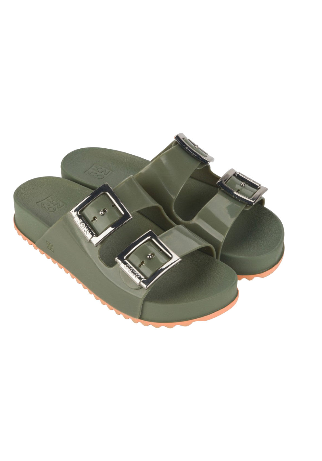 CIABATTE-INFRADITO Verde Militare Zaxy