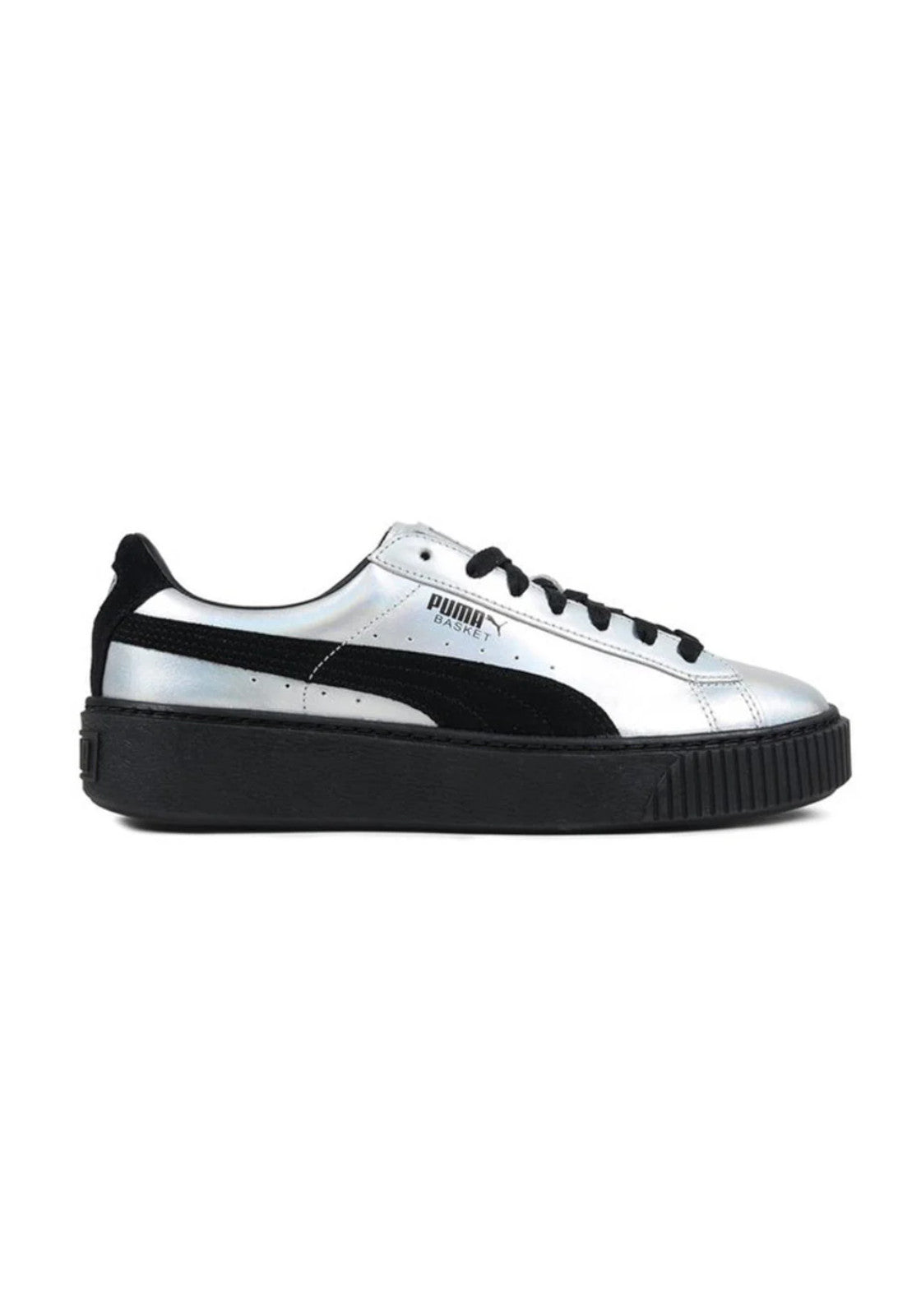 SCARPE Argento/nero Puma