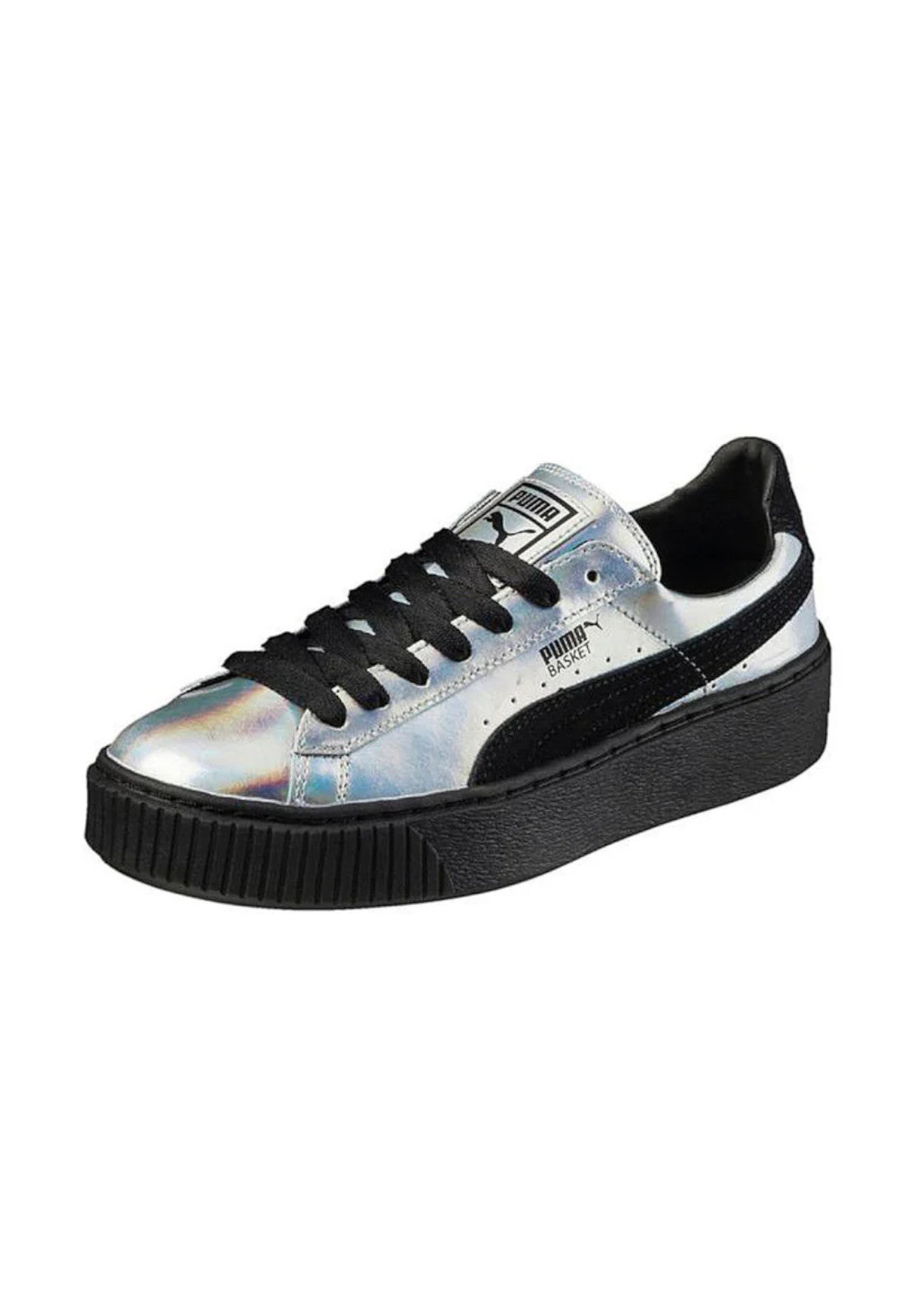 SCARPE Argento/nero Puma