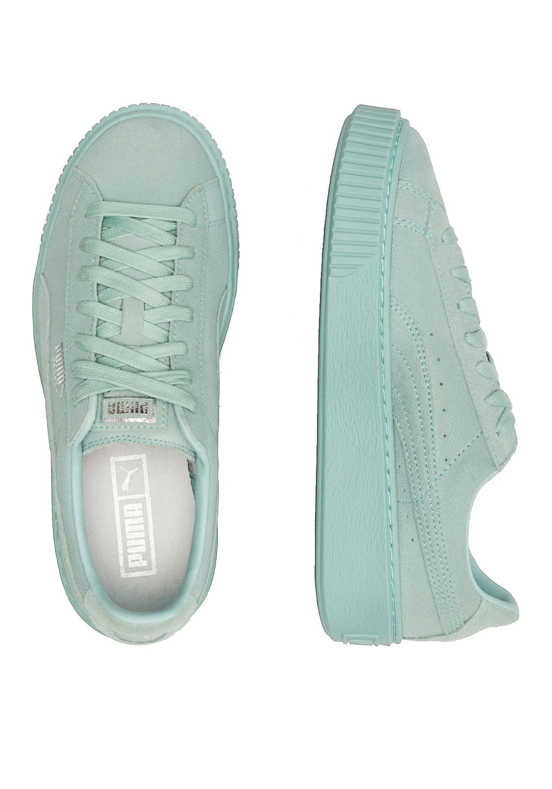 SCARPE Verde Acqua Puma