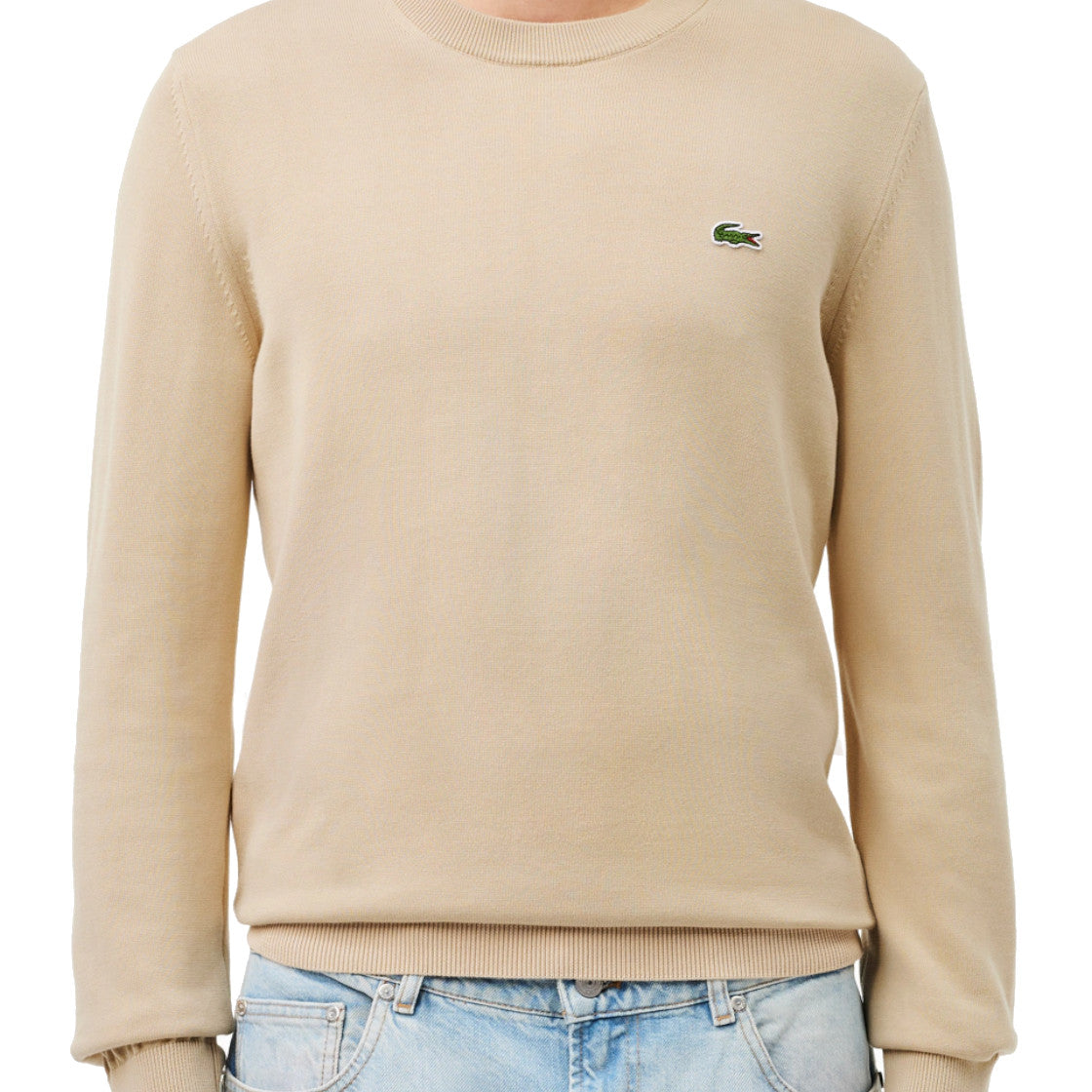 MAGLIONI E POLO Beige Lacoste