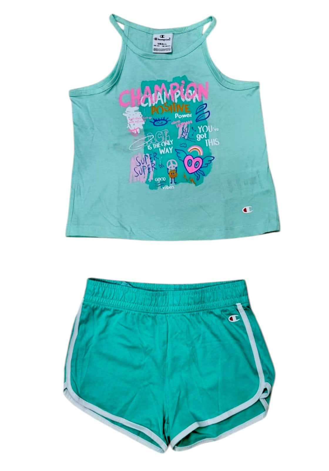 TUTE Verde/fucsia Champion