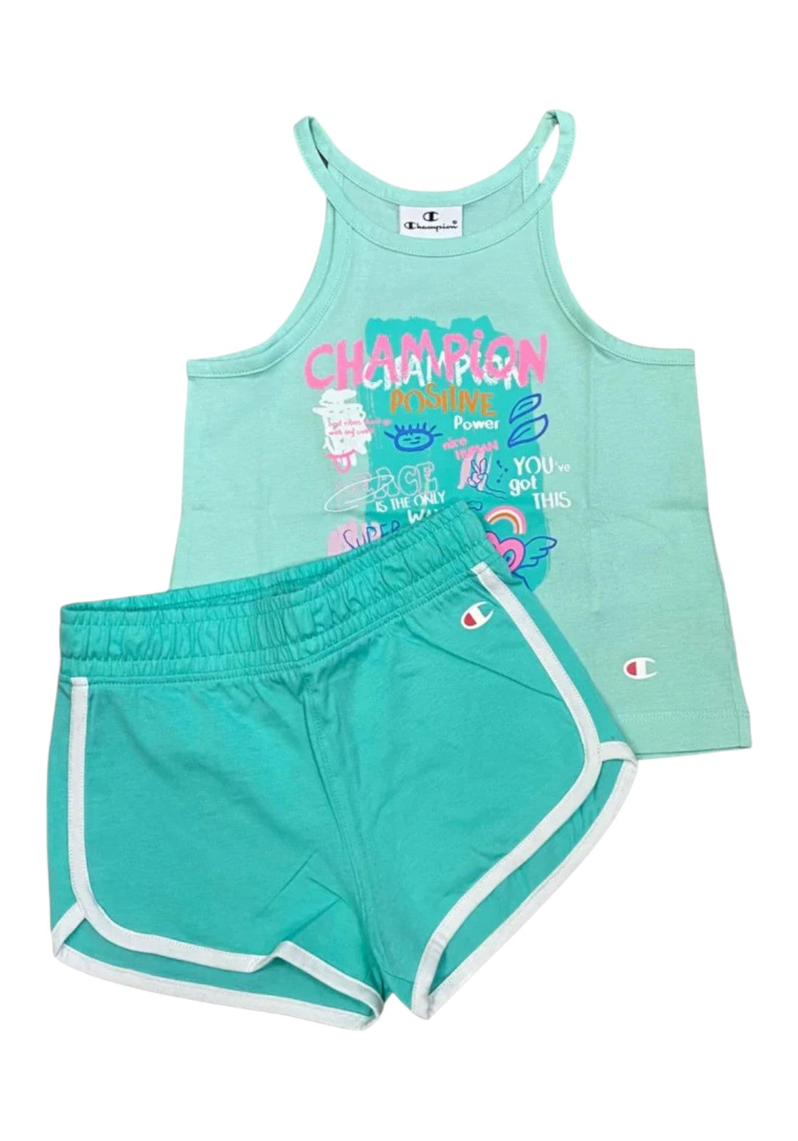 TUTE Verde/fucsia Champion