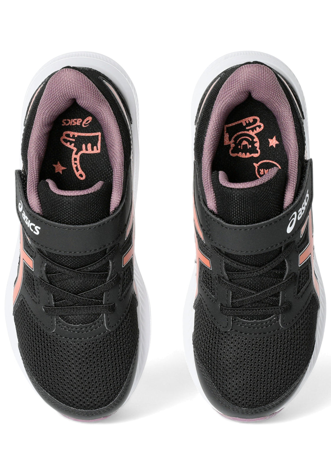 SCARPE Nero/arancio Asics