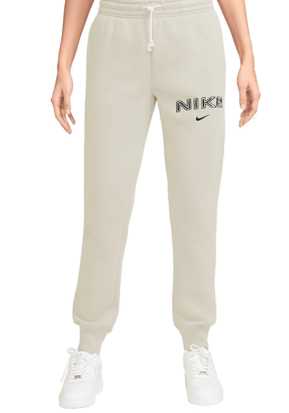 PANTALONI Panna/nero Nike