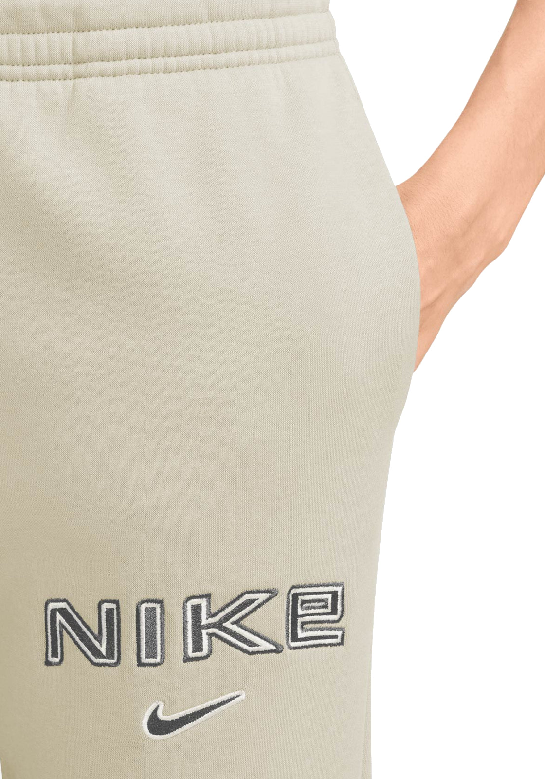 PANTALONI Panna/nero Nike