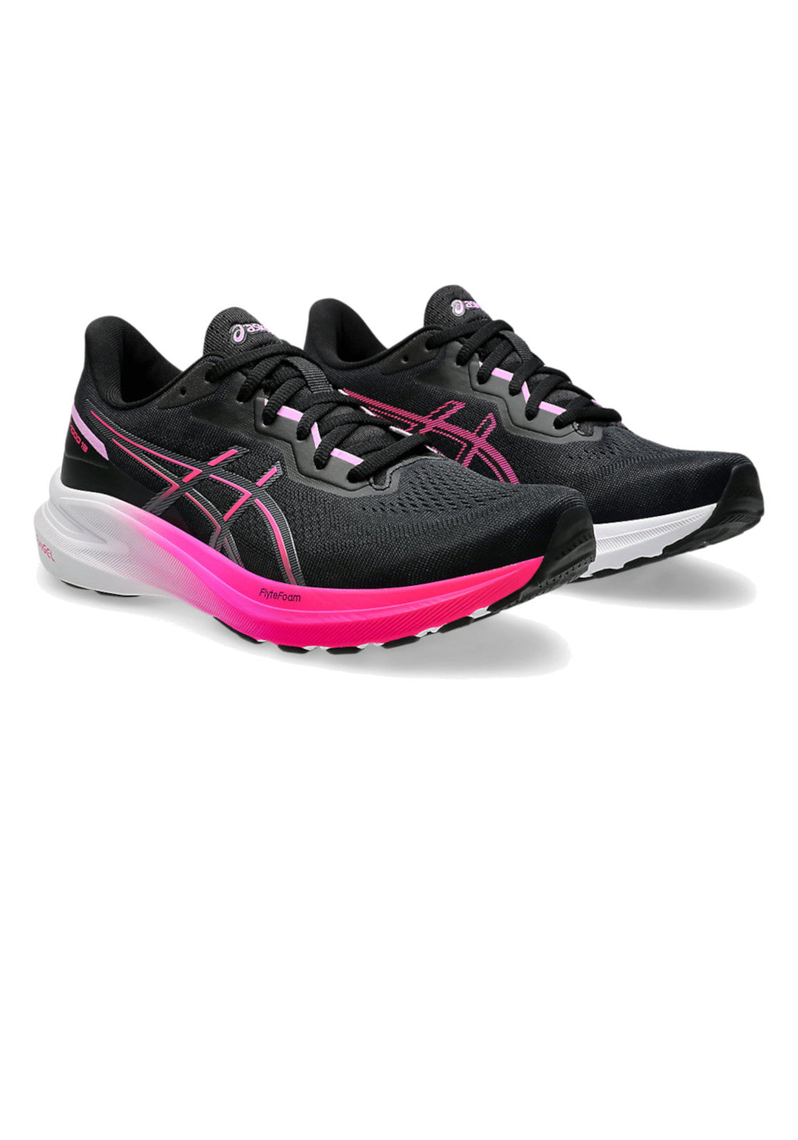 SCARPE Nero/fucsia Asics